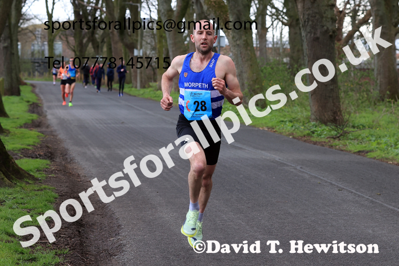 Senior Mens 12 Stage Road Relay, 2026 Northern Mens 12 and Womens 6 Stage Road Relays and Young Athletes 5k, Sheepmount Stadium, Carlisle. Photo: David T. Hewitson/Sports for All Pics